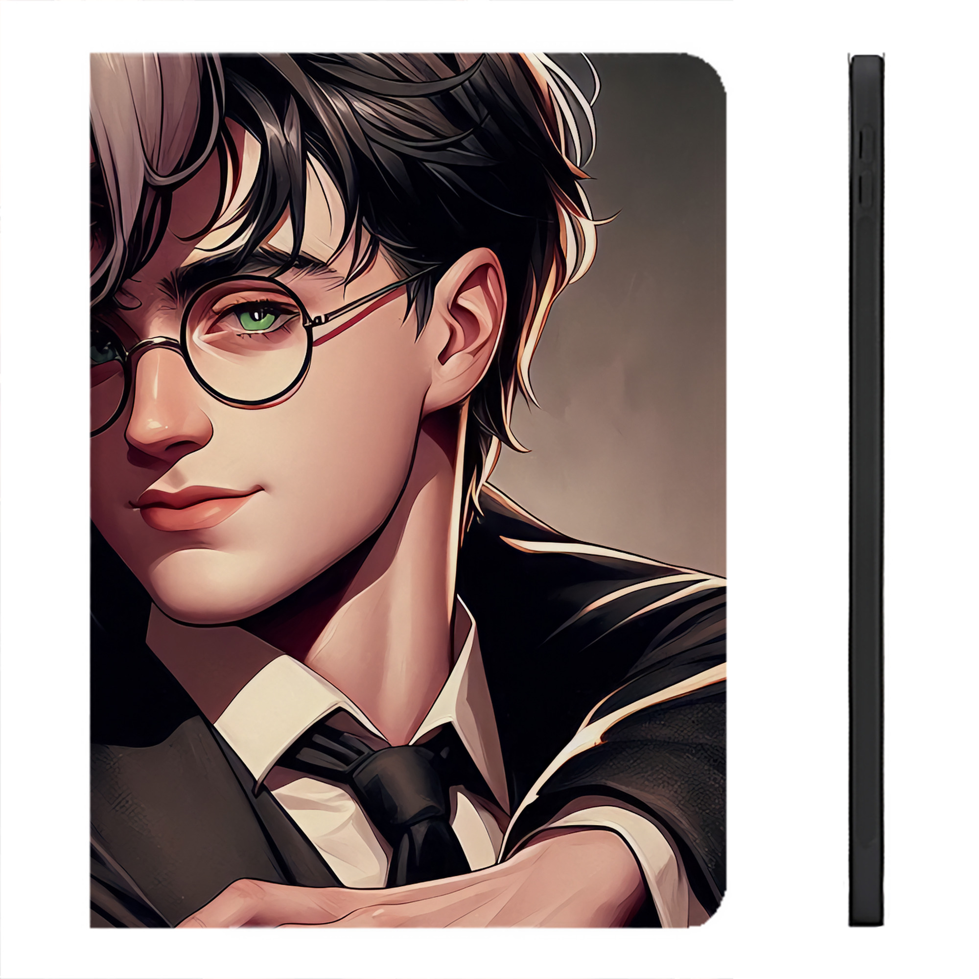 （画像用） Harry Potter ハリー・ポッターシリーズ IPadケース ペンホルダー付き ブックスタイルデザイン